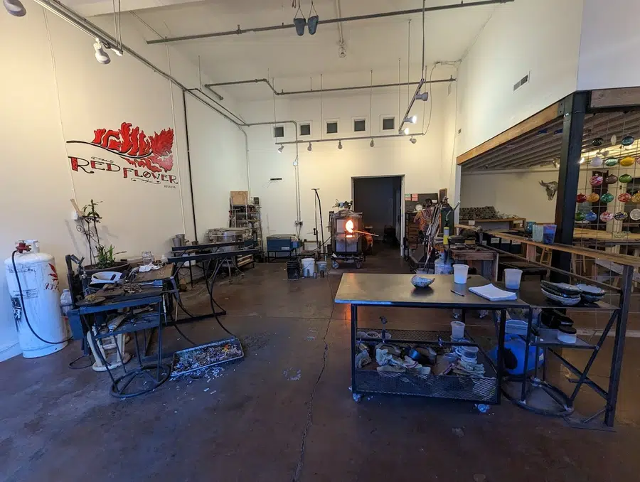 Red Flower Studios - Glassblowing - Park City, Utah